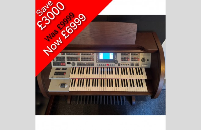 Ringway Maestro Organ | Satin Mahogany Finish | UK Delivery In Days | Warranty | P/X | Finance Options | Includes Stool, Printed Manuals, Headphones | Used | Serial Number 1220210007 - Image 1